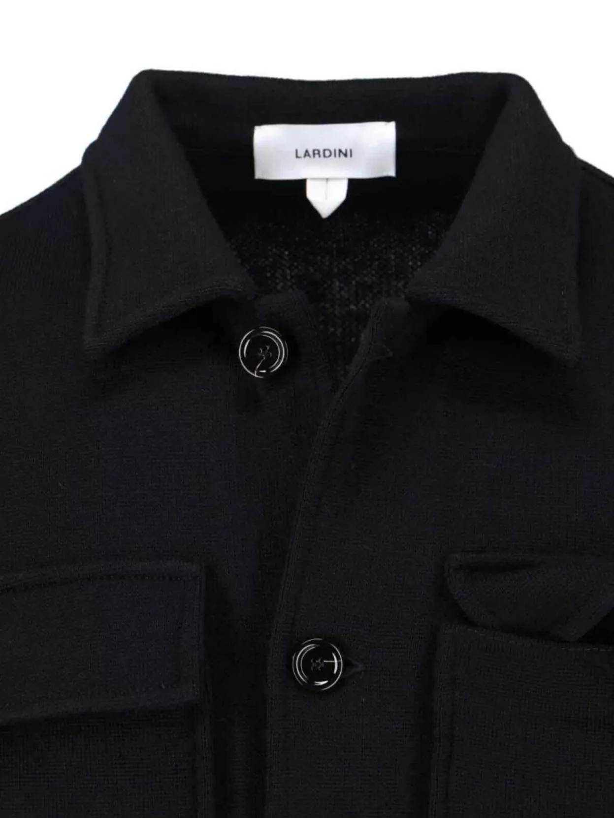 Lardini Relaxed Fit Jacket Front Pockets