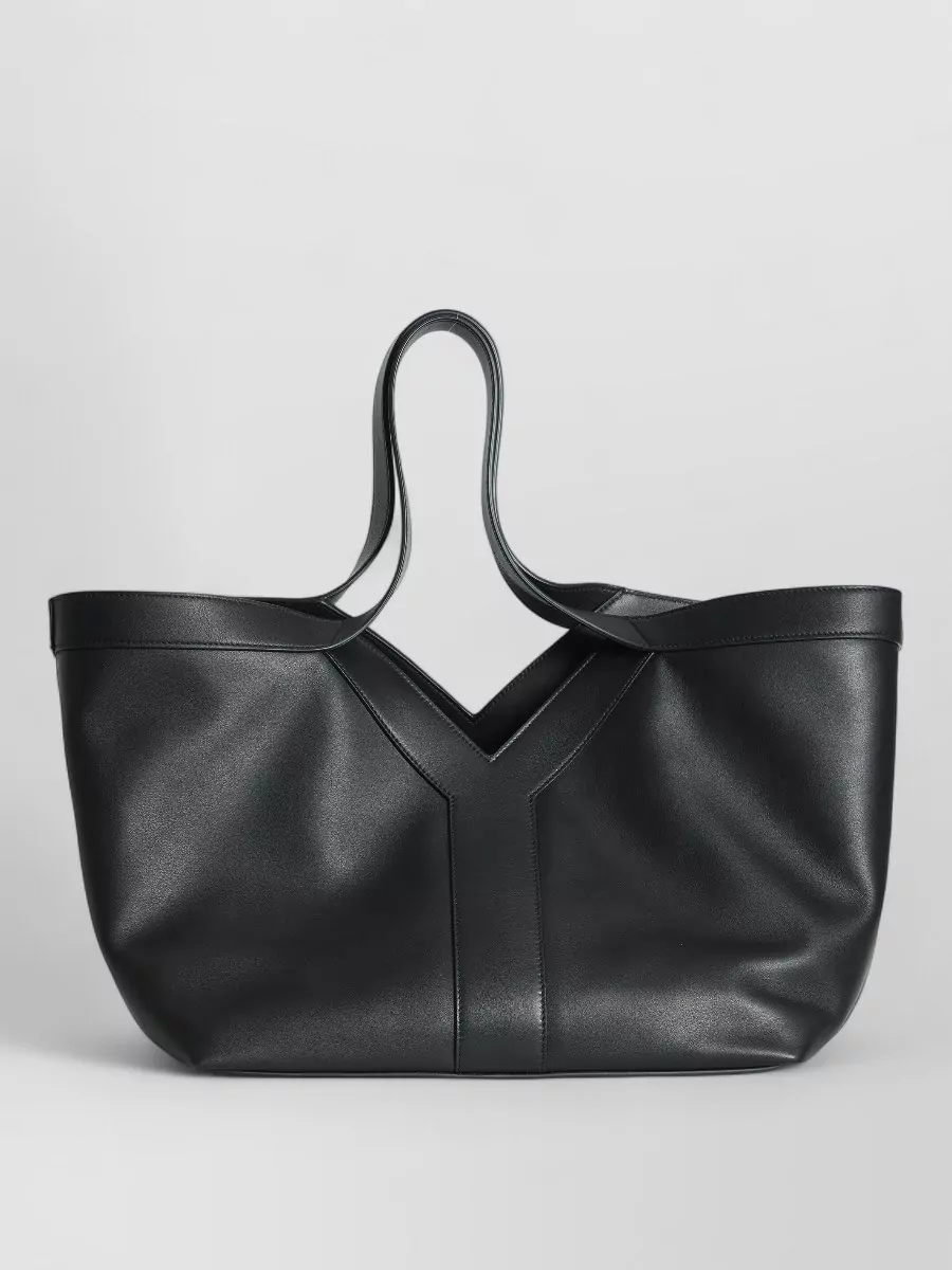 Saint Laurent Y Small Leather Tote Bag