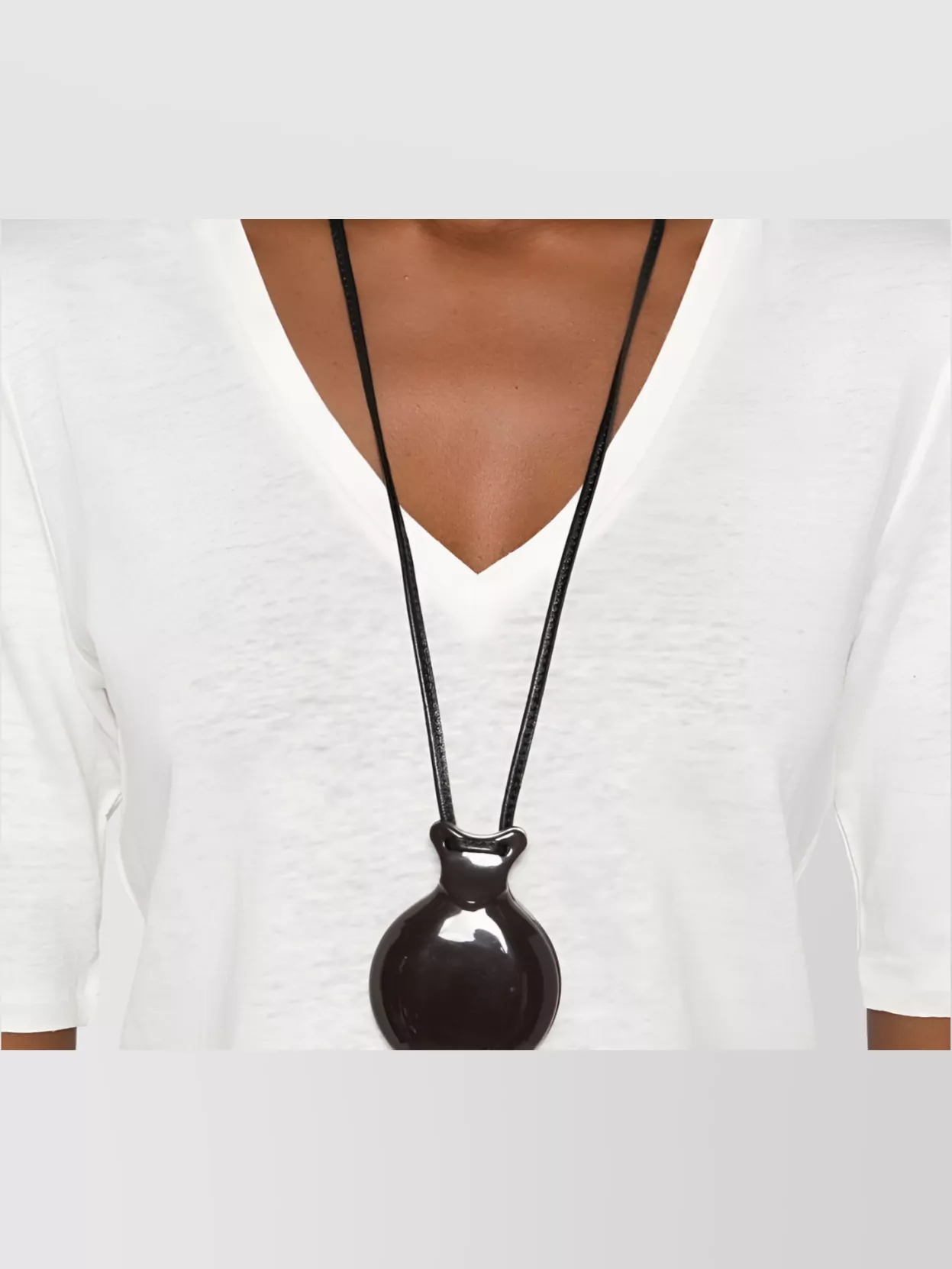 Weekend Max Mara Sleeves V-neckline Short Plain In White
