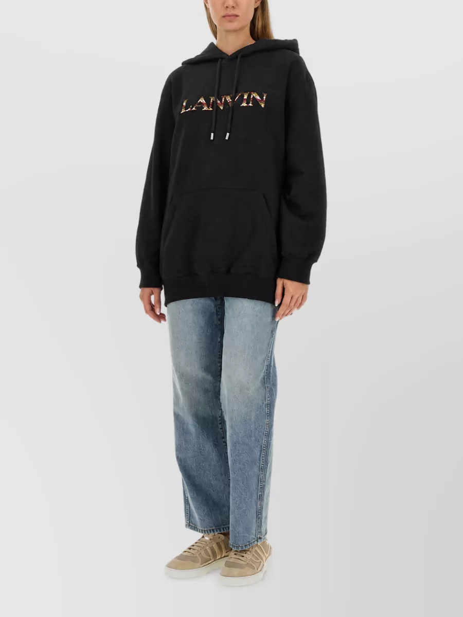 Lanvin Cotton Logo-Print Sweatshirt