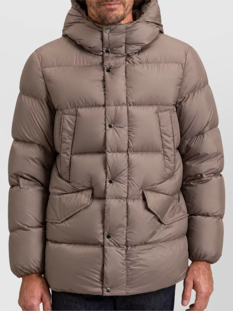 Woolrich Quilted Hooded Parka