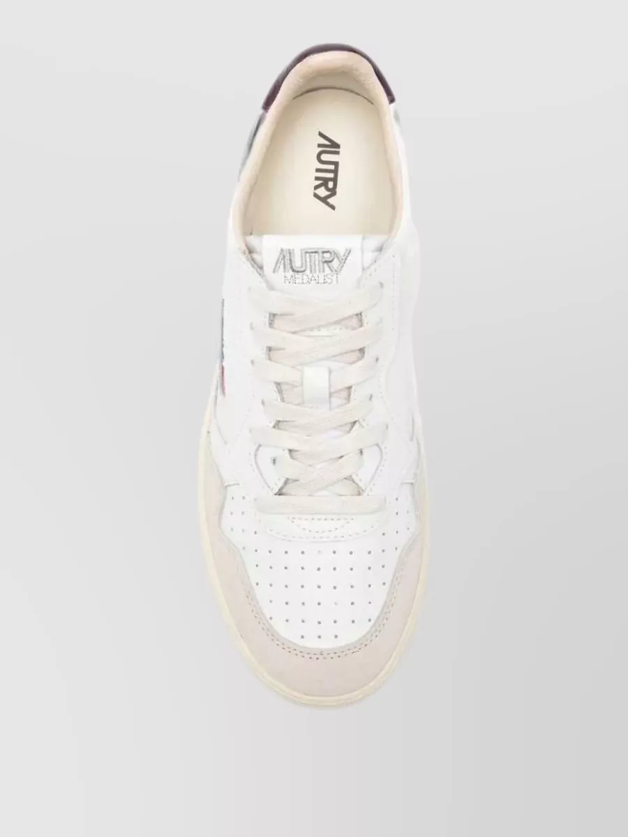 Autry Leather Panelled Low-Top Sneakers