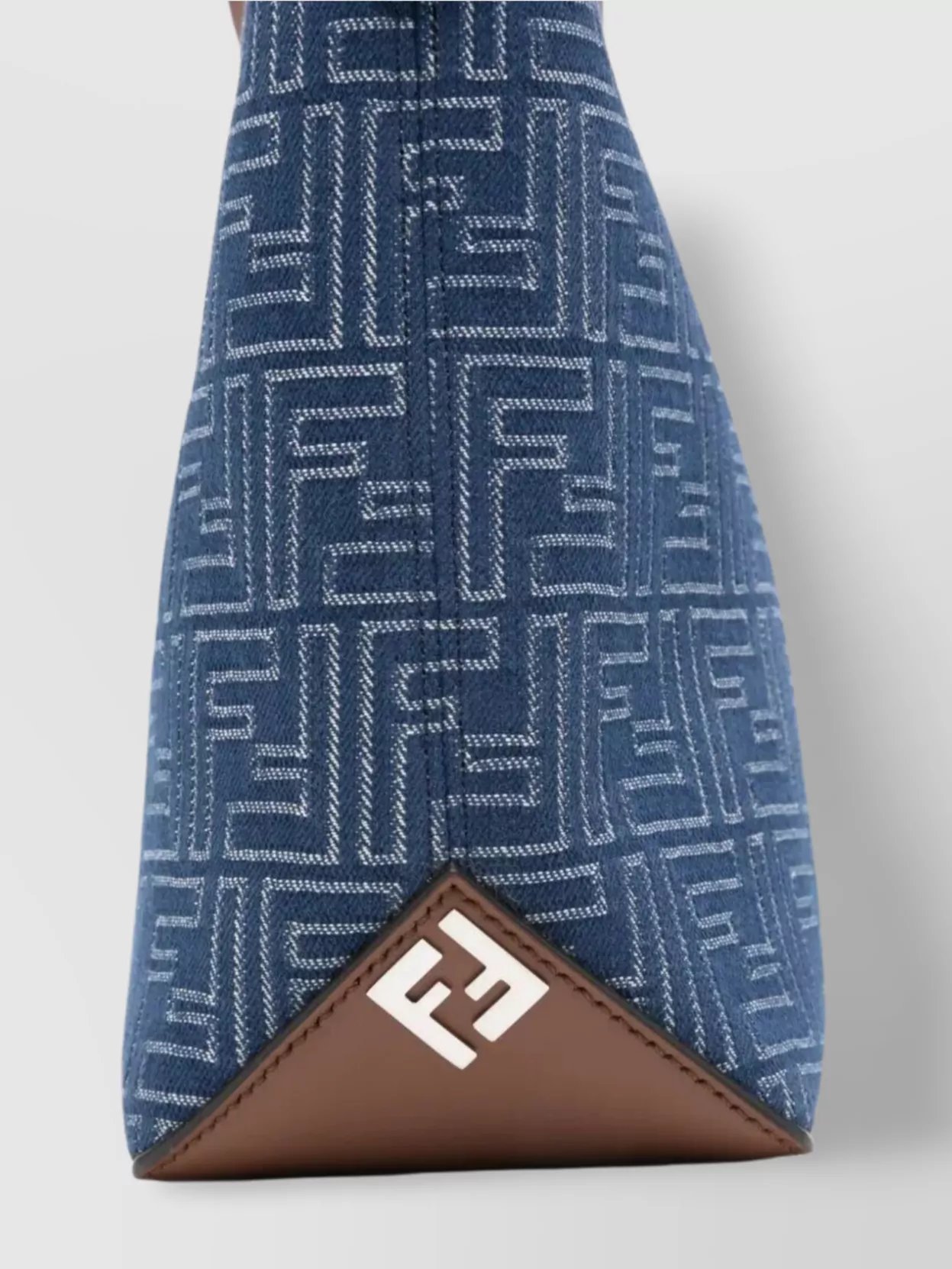 Fendi Logo Pattern Small Tote Bag