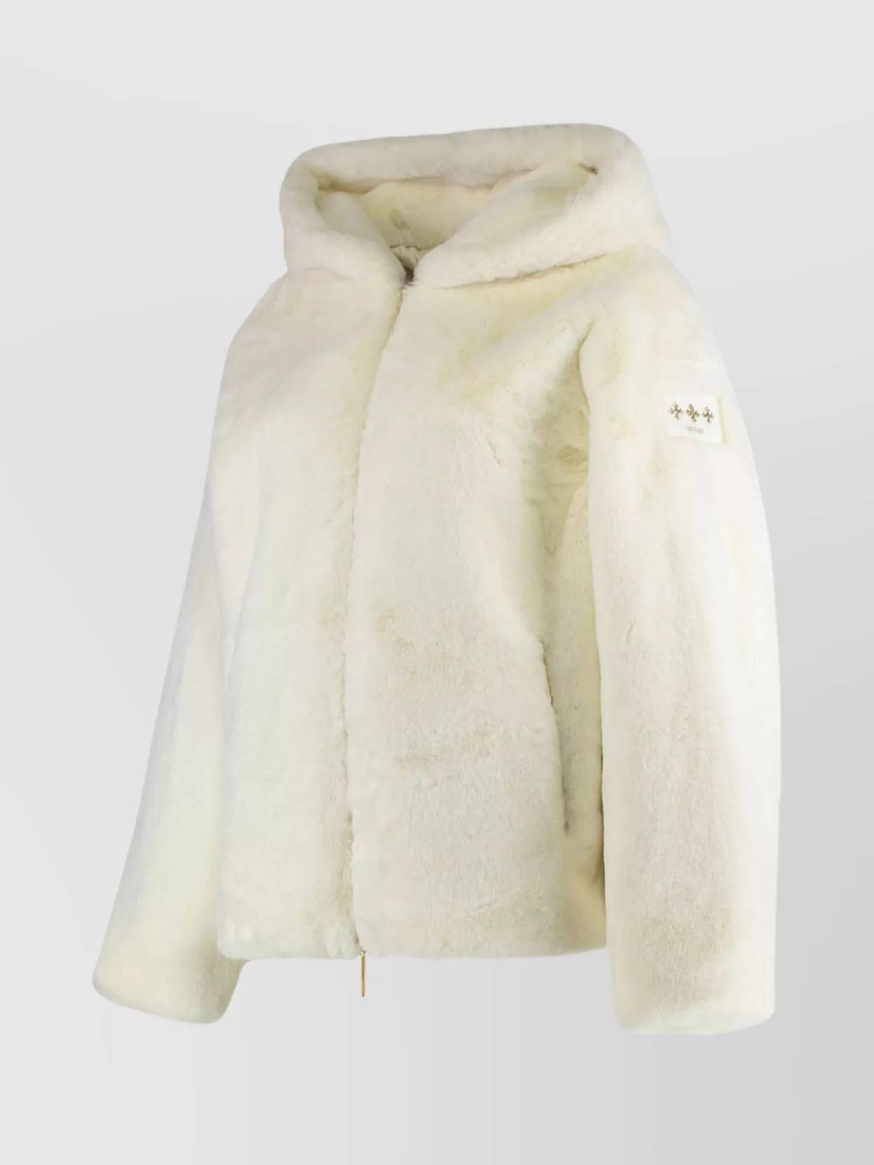 Tatras Eco-Fur Hooded Jacket For Casual Style