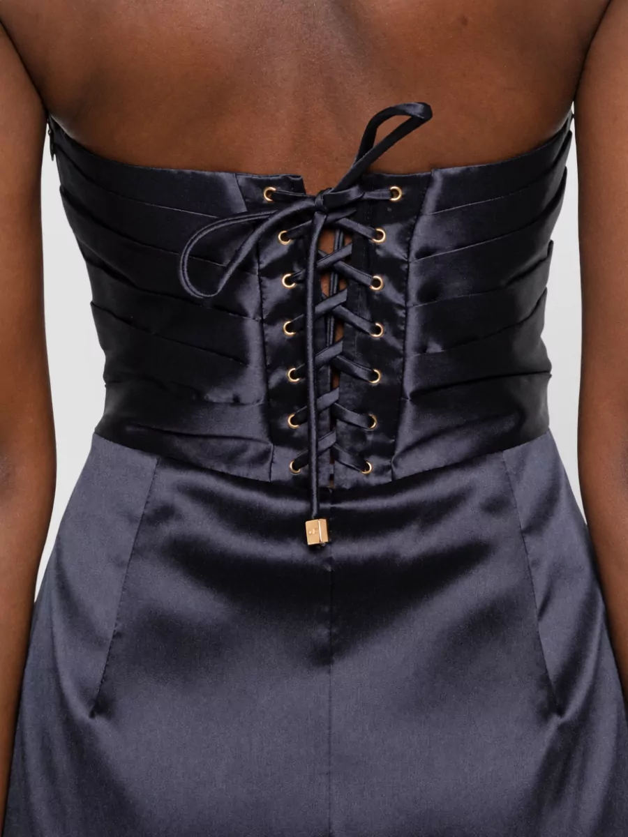 Elisabetta Franchi Silk Knee-Length Dress