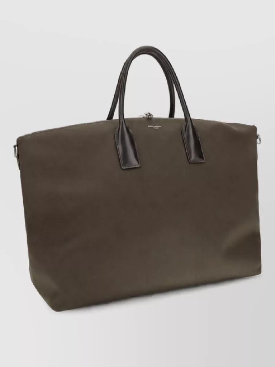 Saint Laurent Leather Tote Bag