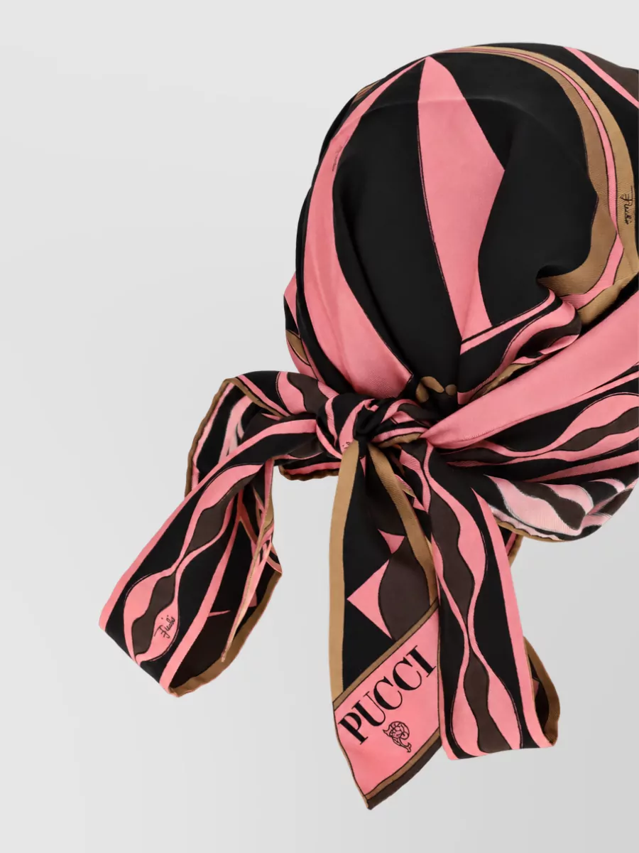 Pucci Silk Triangle Bandana
