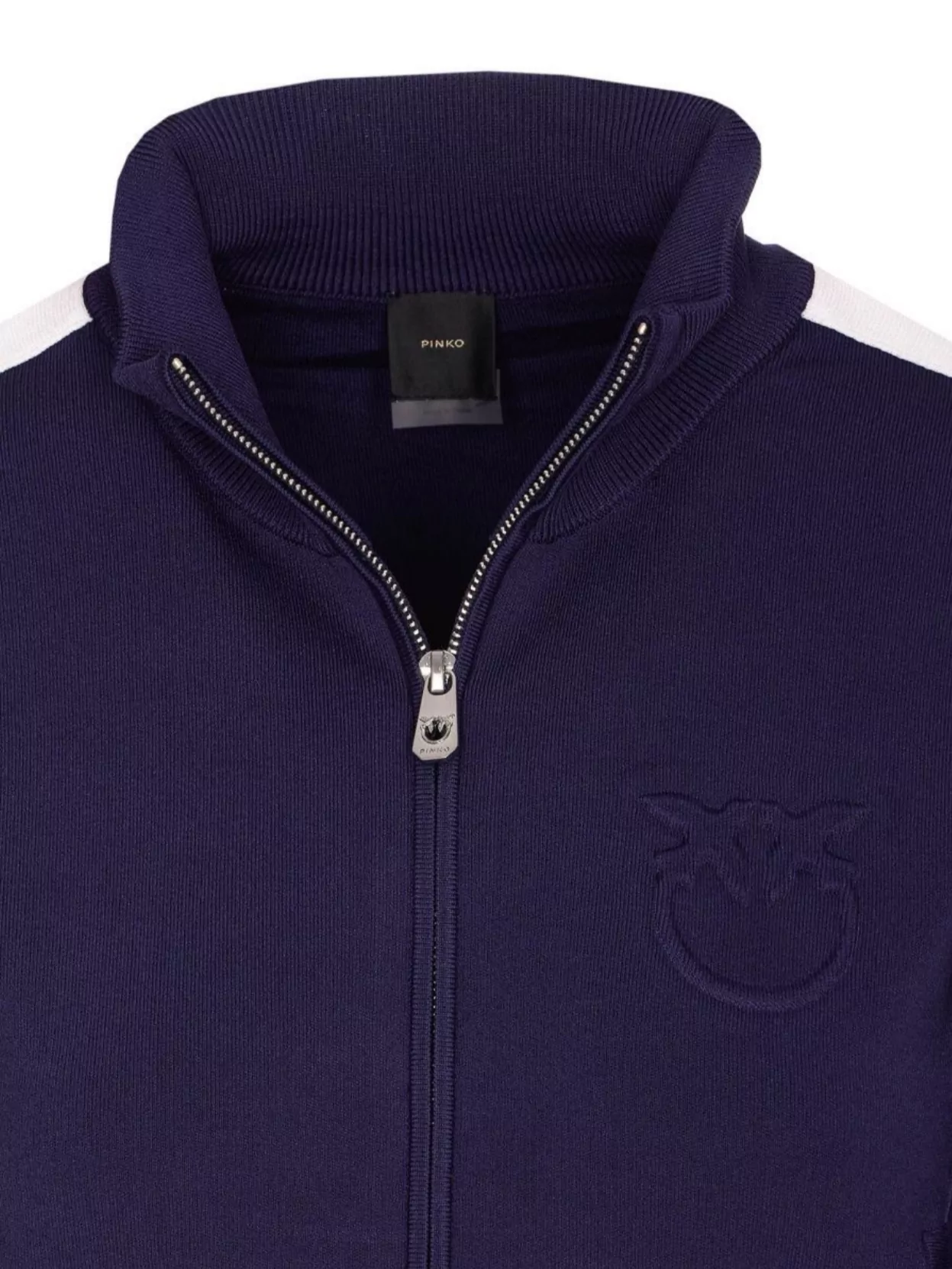 Pinko Zip Sweatshirt Wellington High Neck
