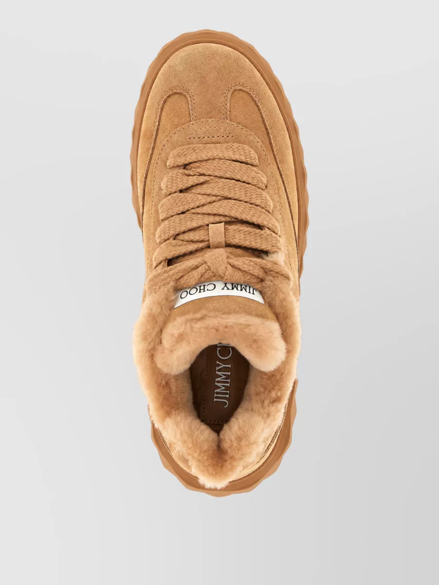 Jimmy Choo Leather Low-Top Sneakers