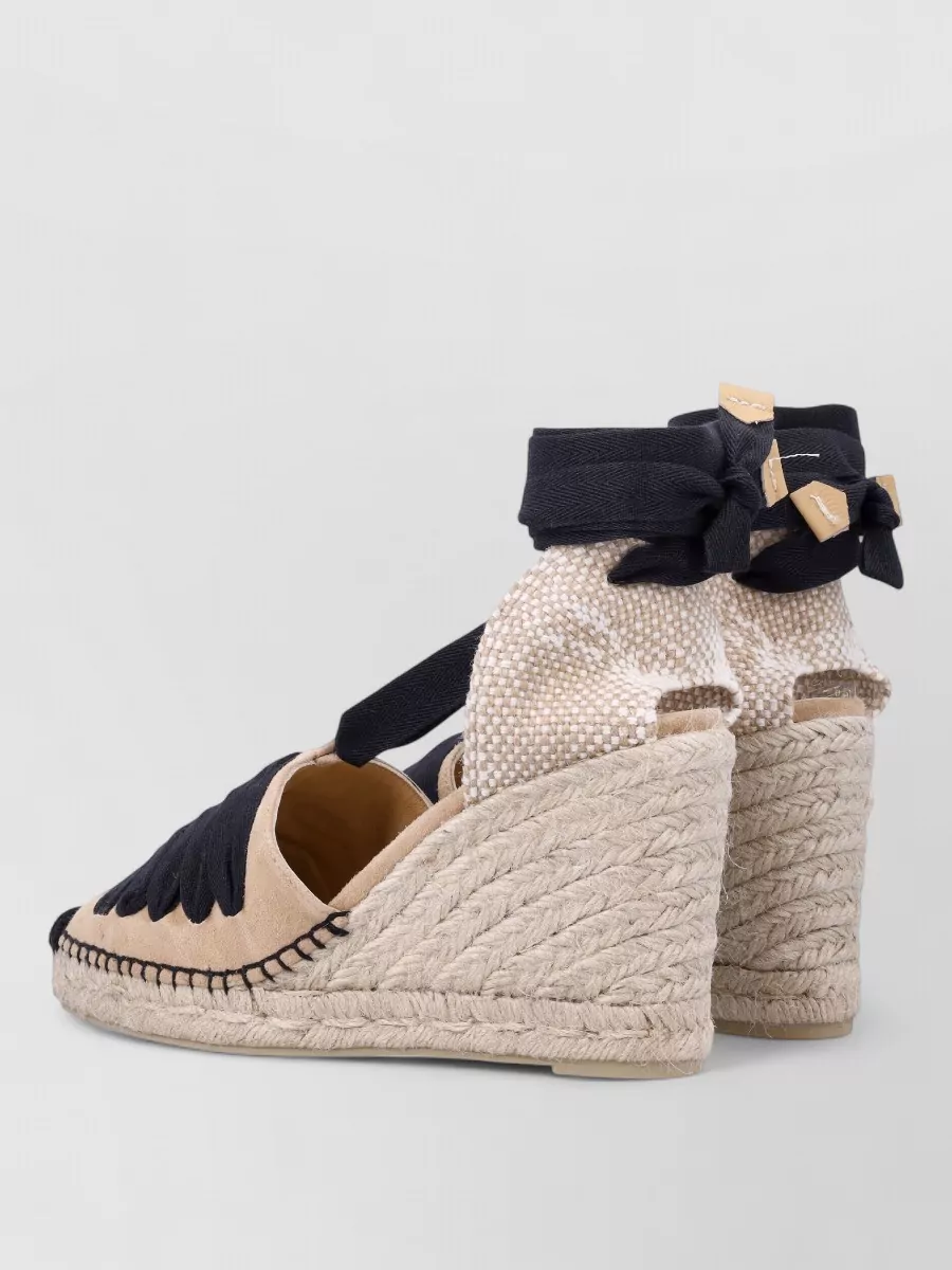 Castaner Suede Wedge Espadrilles