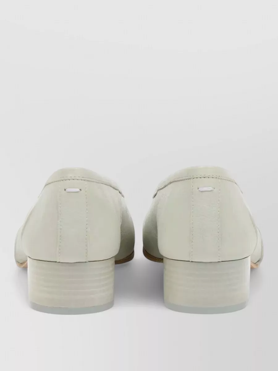 Maison Margiela Leather Tabi Ballerina Pumps