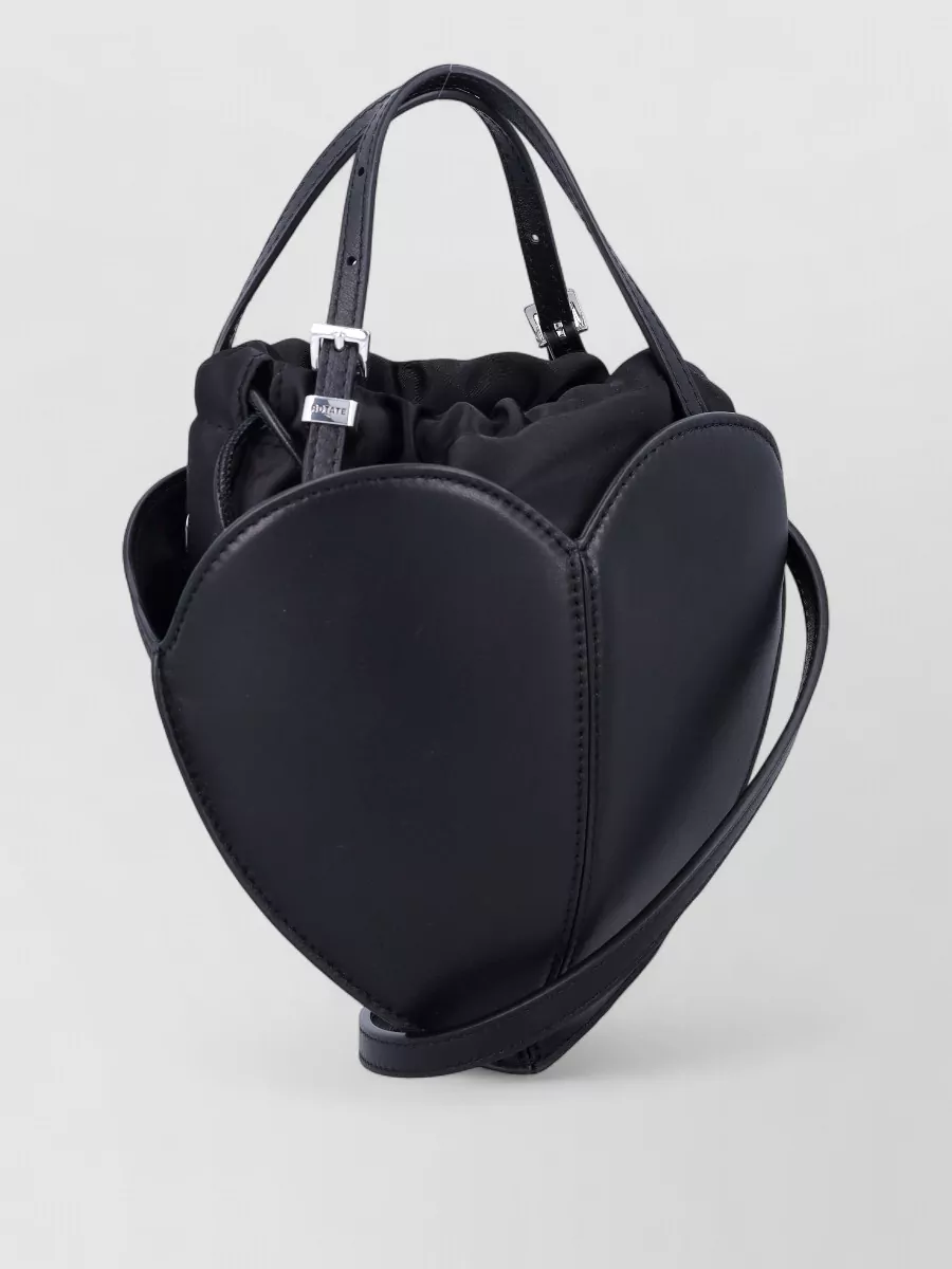 Rotate Leather Heart Bag