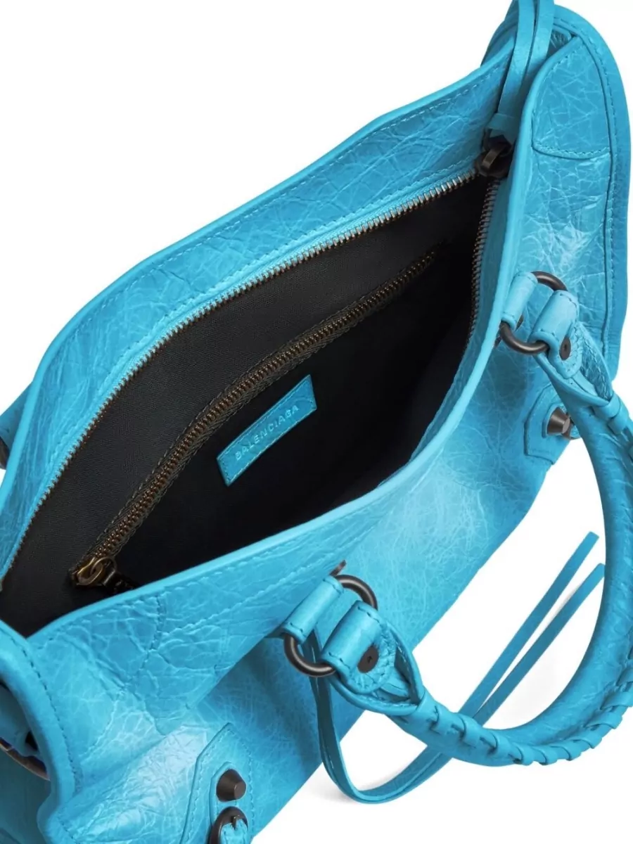 Balenciaga Le City Small Leather Shoulder Bag