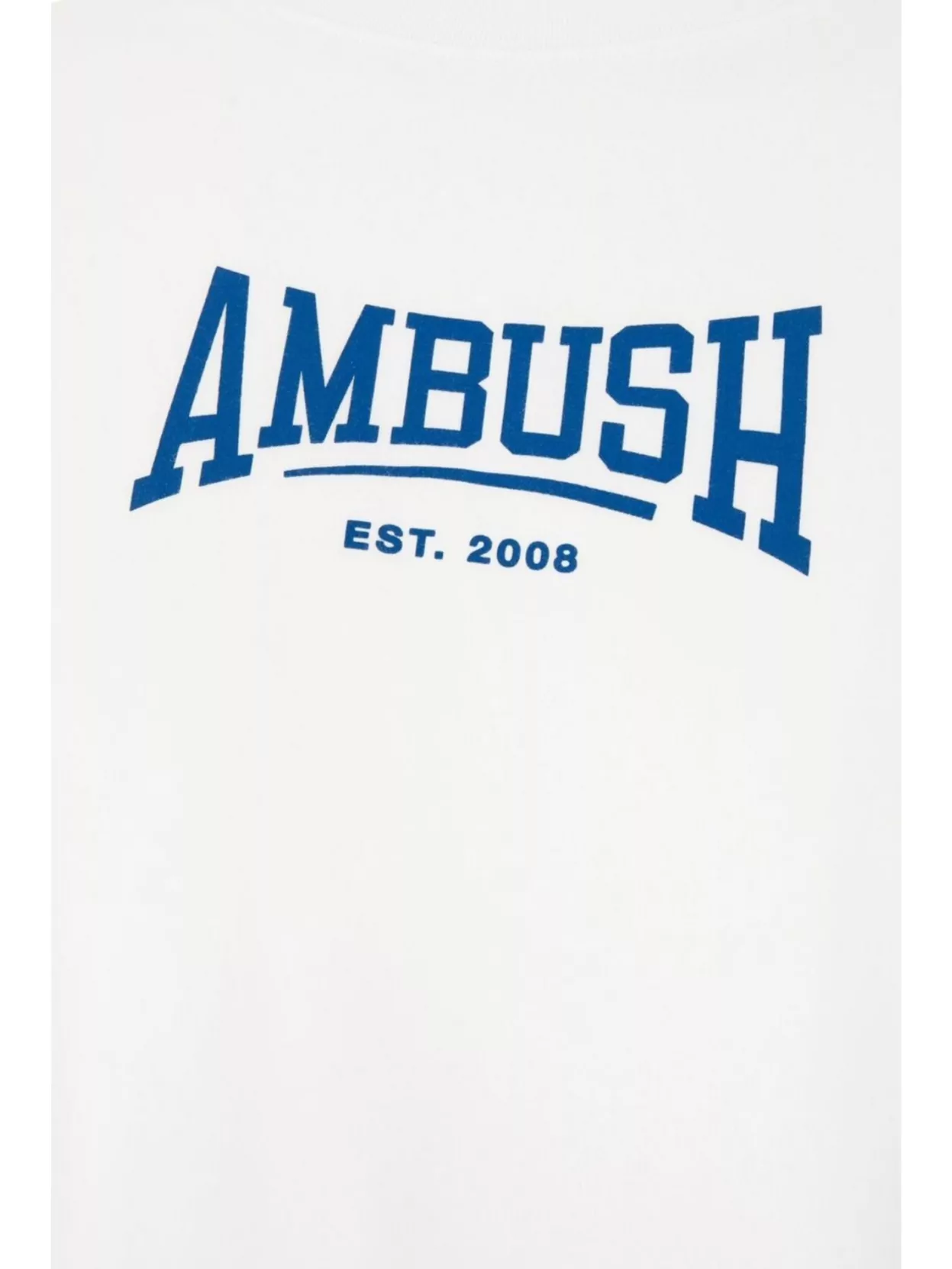 Ambush Cotton T-shirt Logo Print In White