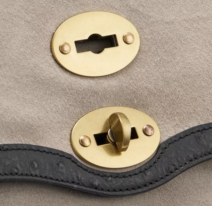 Zanellato Lamb Leather Shoulder Bag