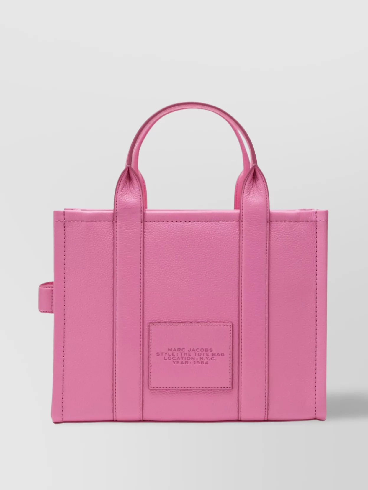 Marc Jacobs Medium Rectangular Tote Bag With Top Handles In Pink