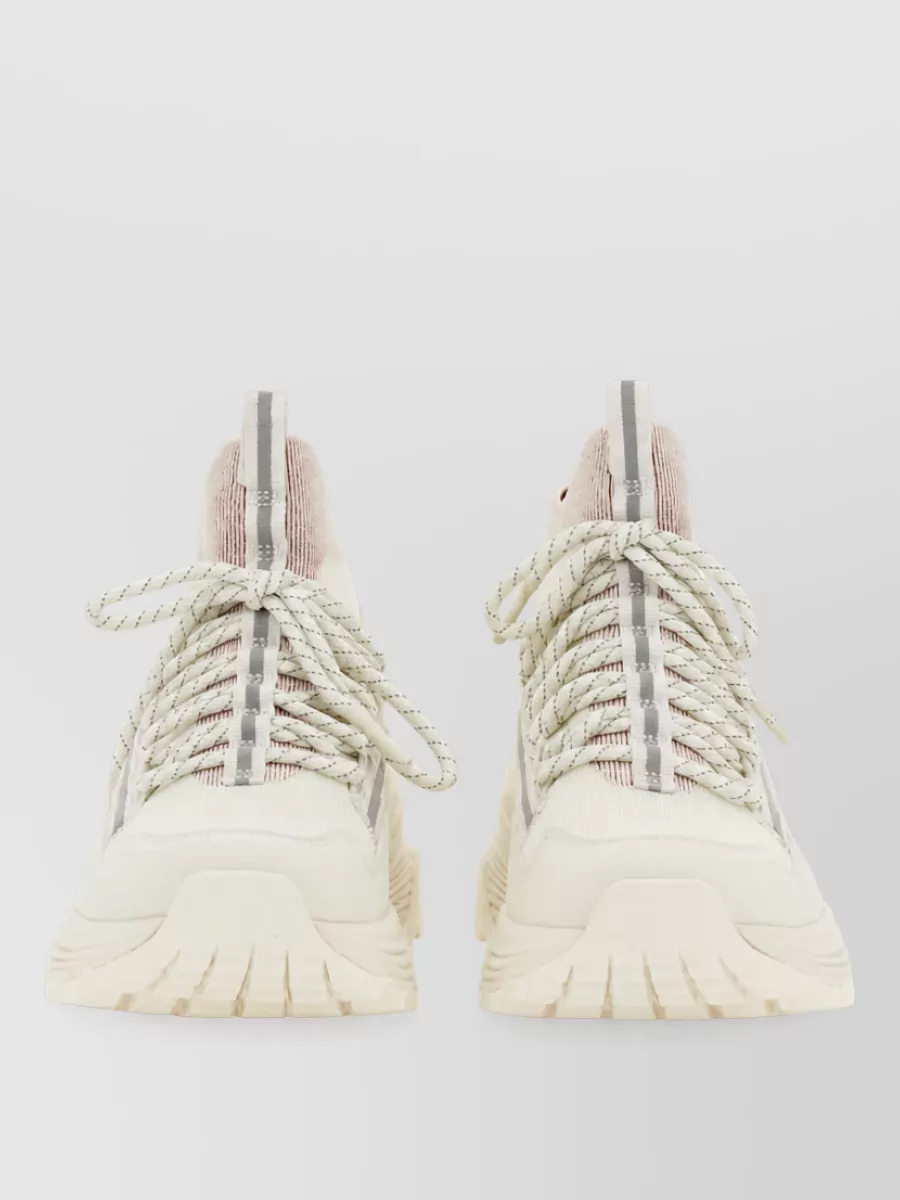 Moncler leather high-top sneakers