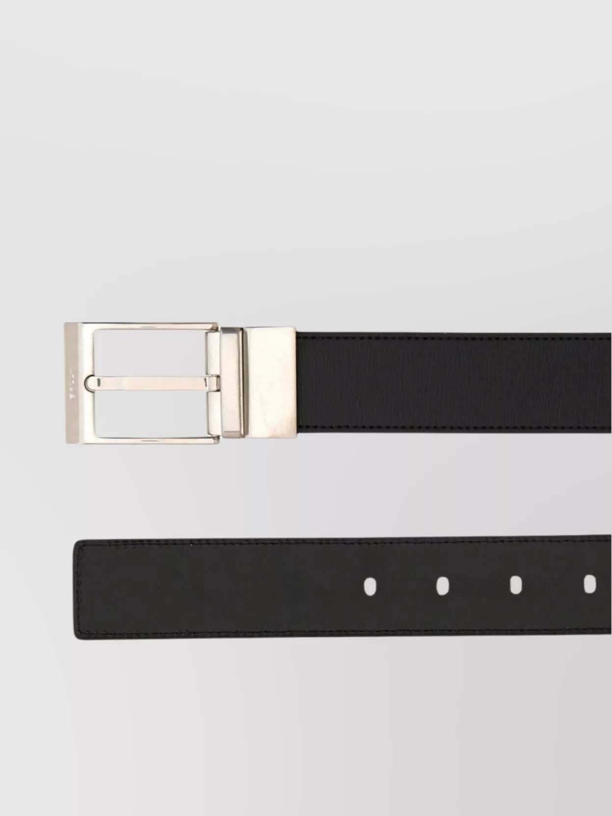 Bally Adjustable Shiffie Metal Buckle Belt