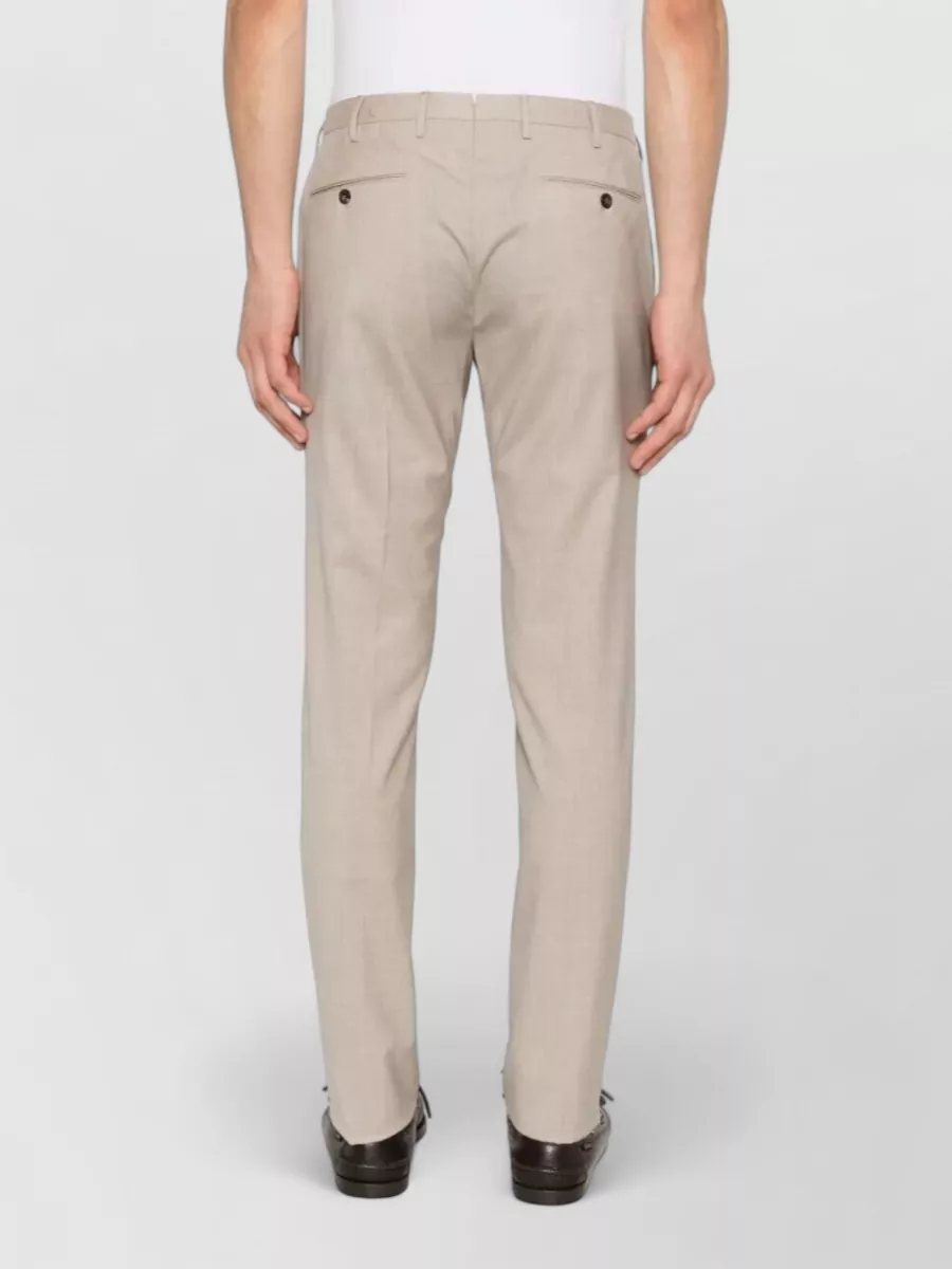 Incotex Virgin Wool Regular-Fit Straight-Leg Trousers