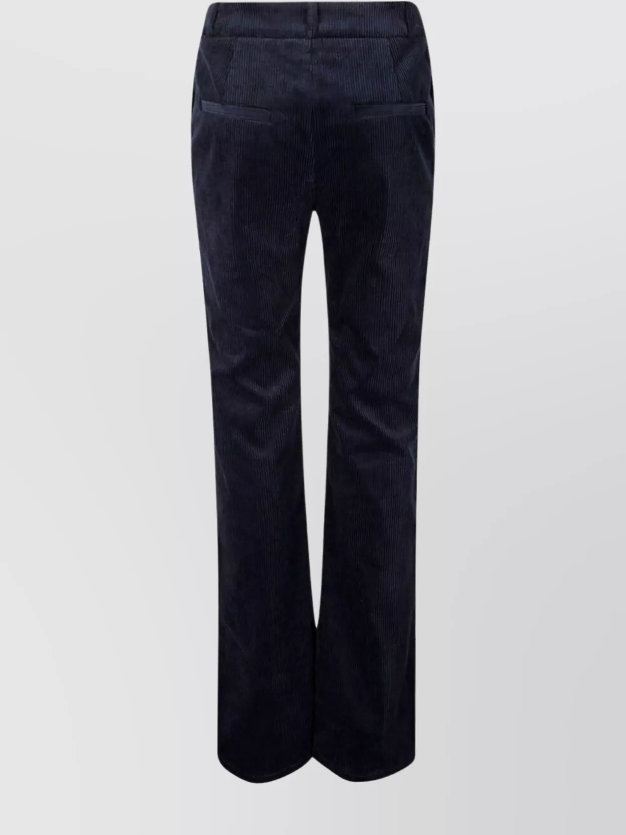 A.p.c. Straight Leg Corduroy Trousers Featuring Pockets