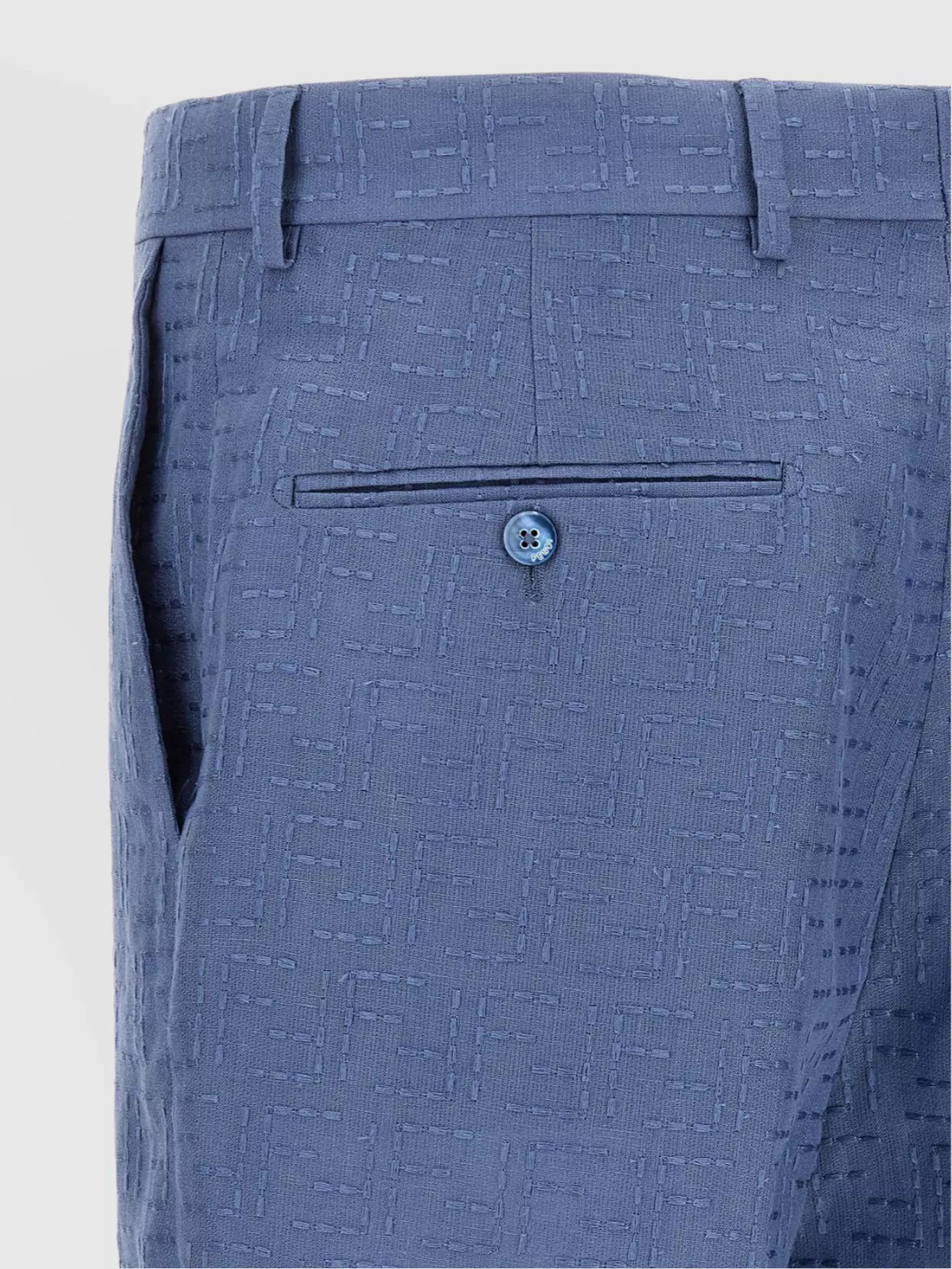 Fendi Jacquard Ff Bermuda Shorts