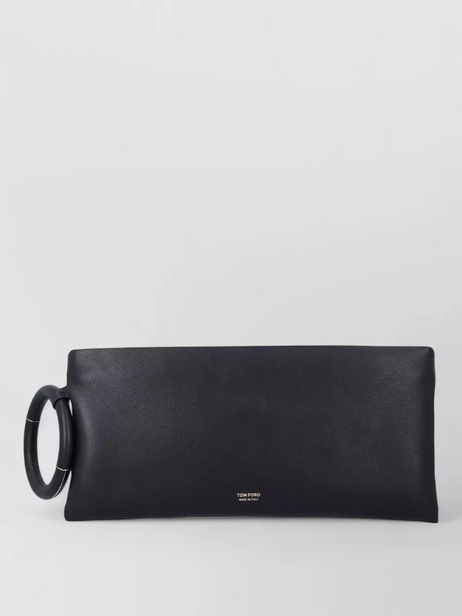 Tom Ford Aura Leather Clutch Bag