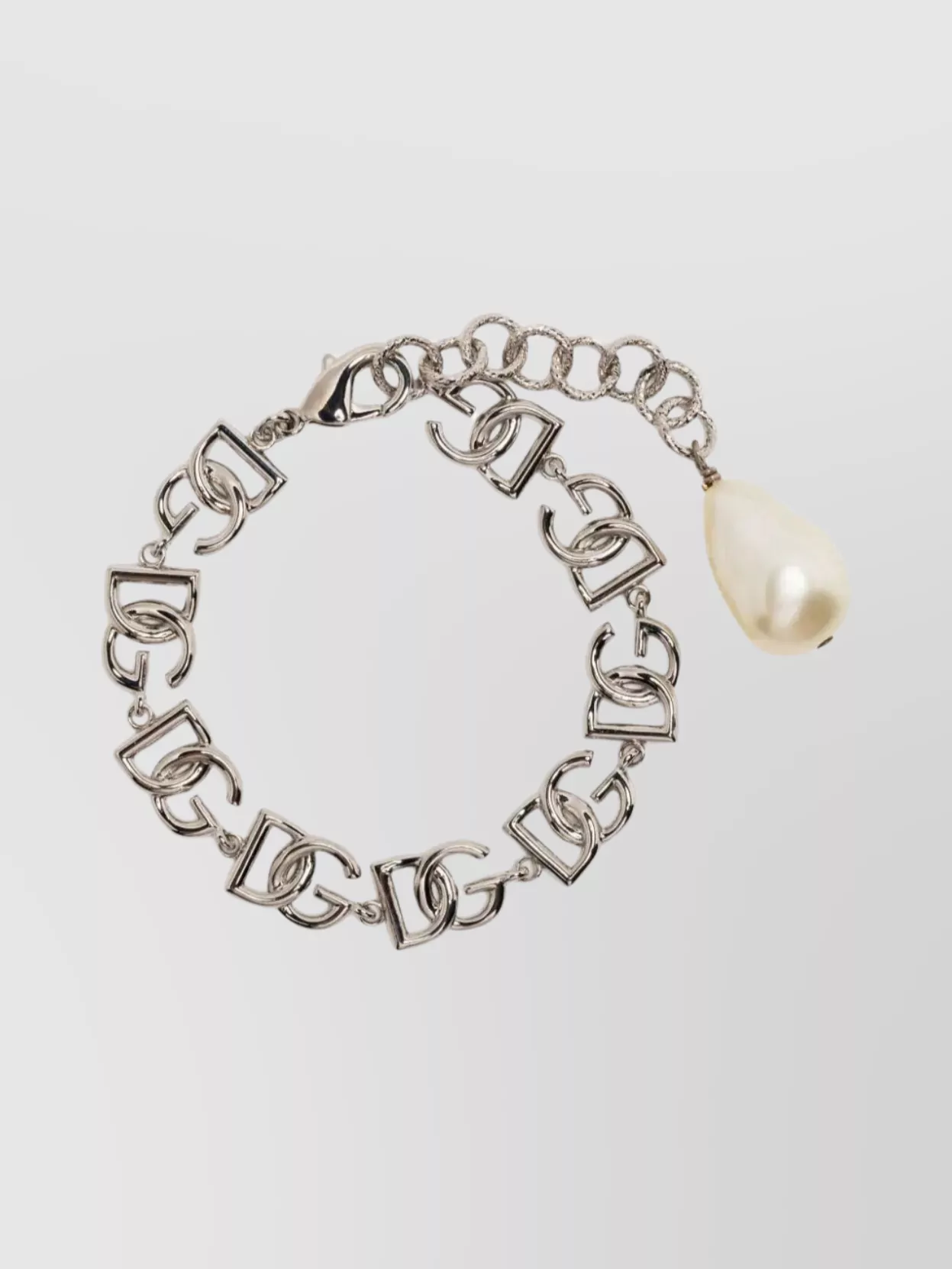 Shop Dolce & Gabbana Logo Chain Link Necklace