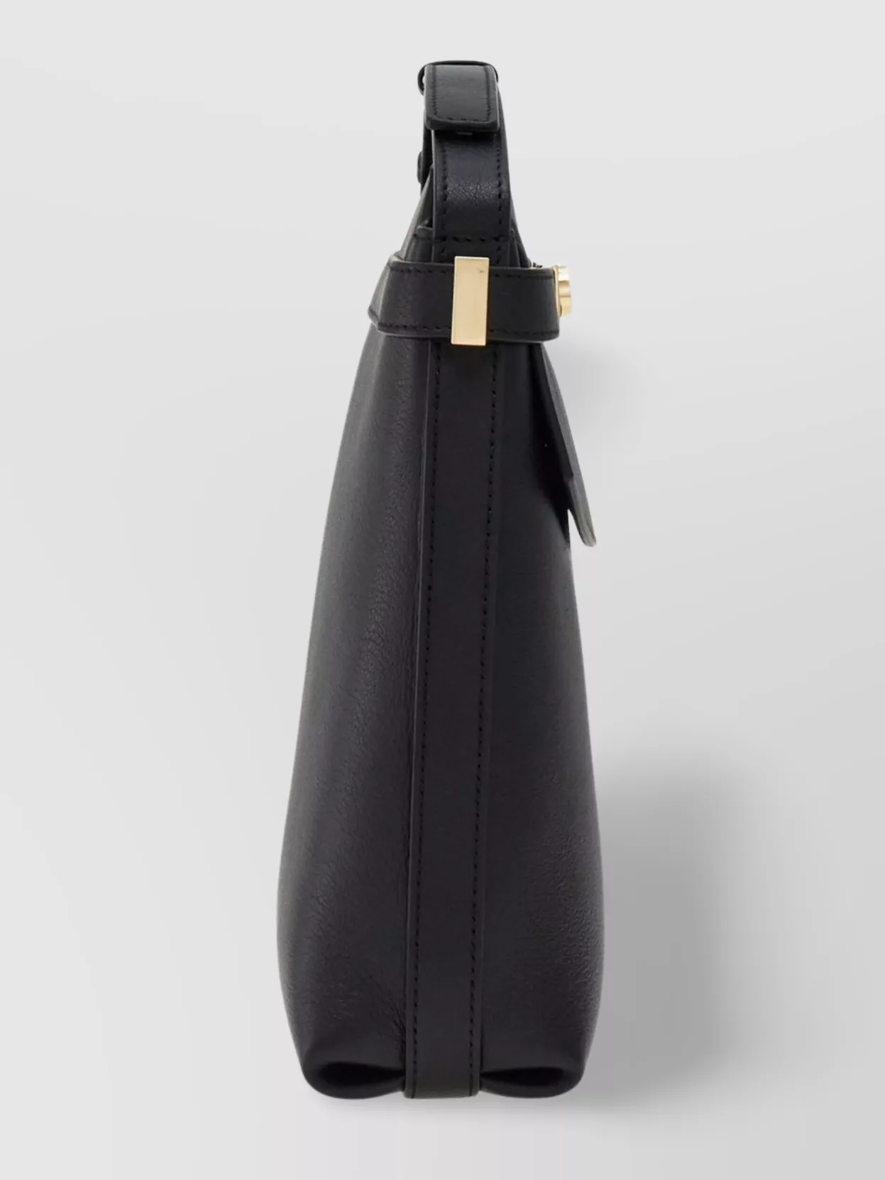 Ferragamo Calf Leather Cross-Body Bag With Top Handle