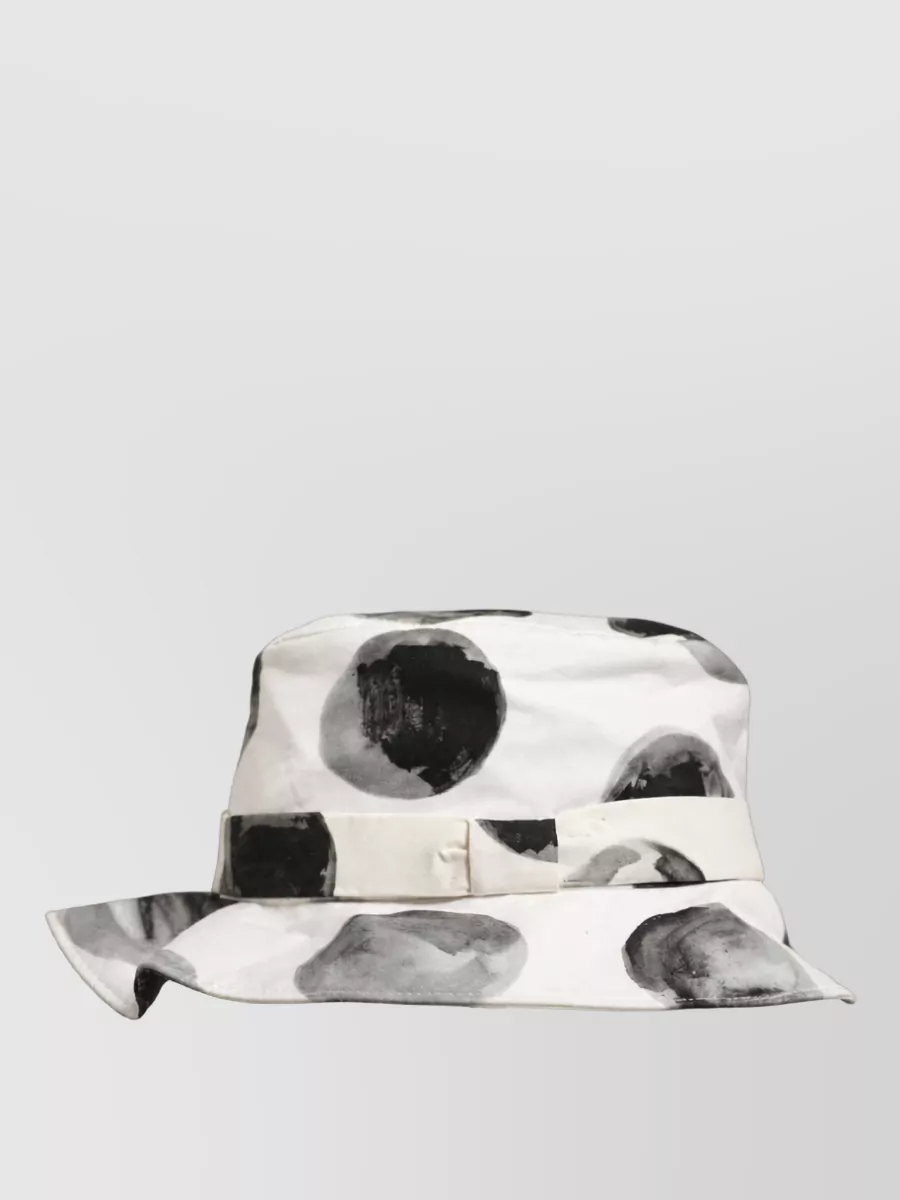 Dolce&Gabbana Cotton Polka-Dot Bucket Hat