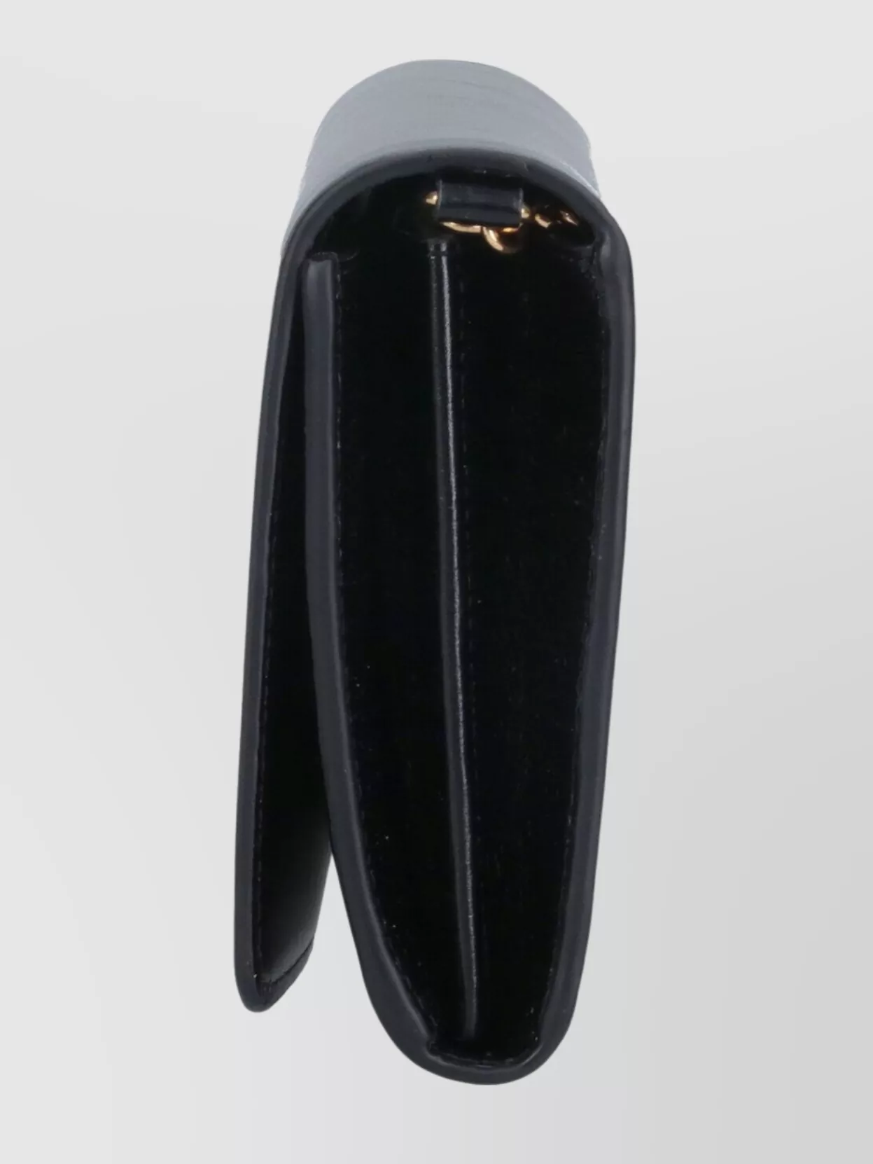 Chloé Wallets With Chain Strap And Gold-tone Hardware In Black
