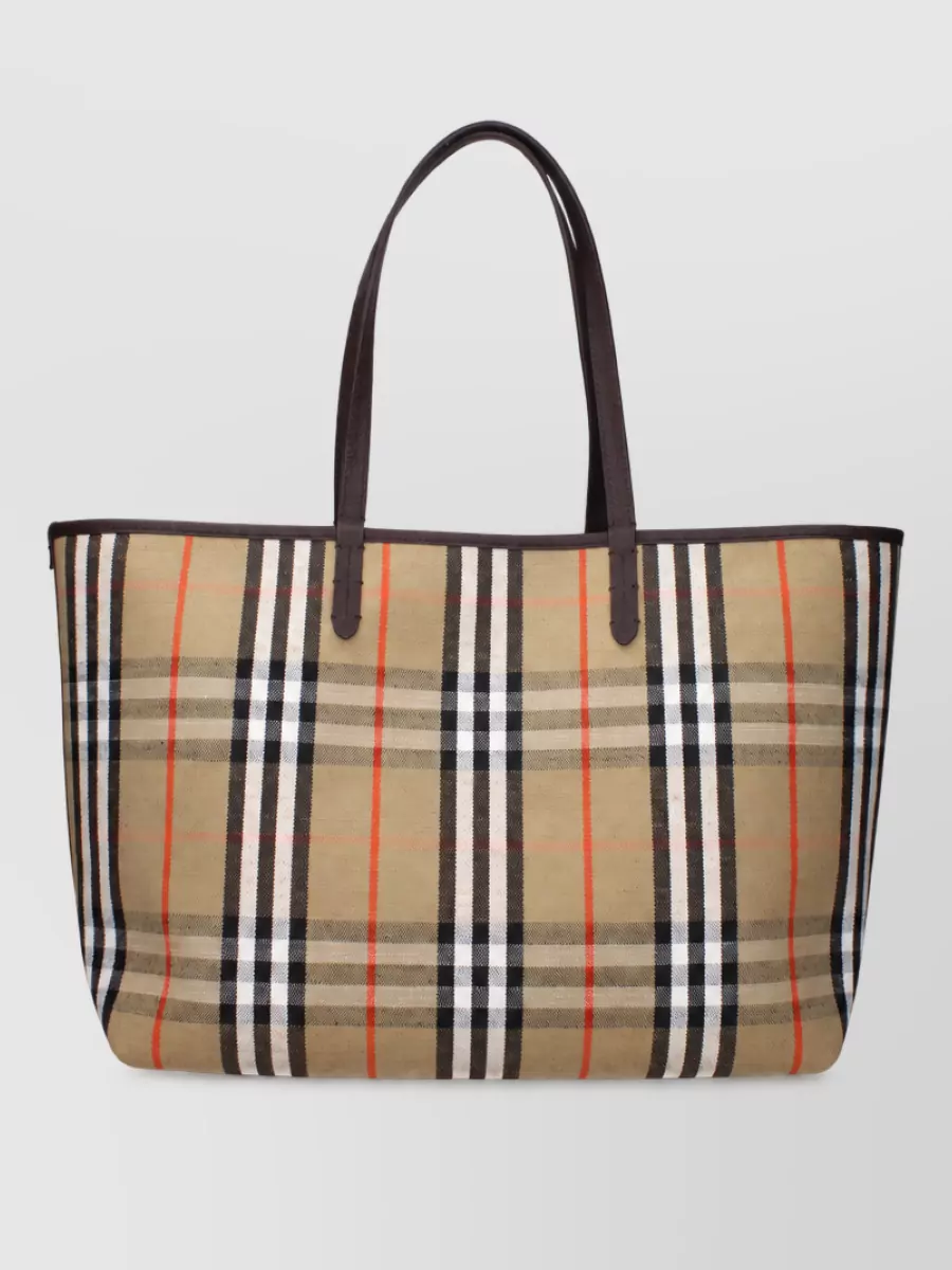 Burberry bloomsbury leather tote bag