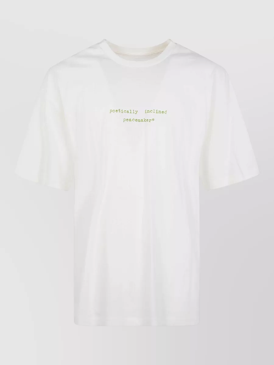 Oamc Printed Cotton T-Shirt