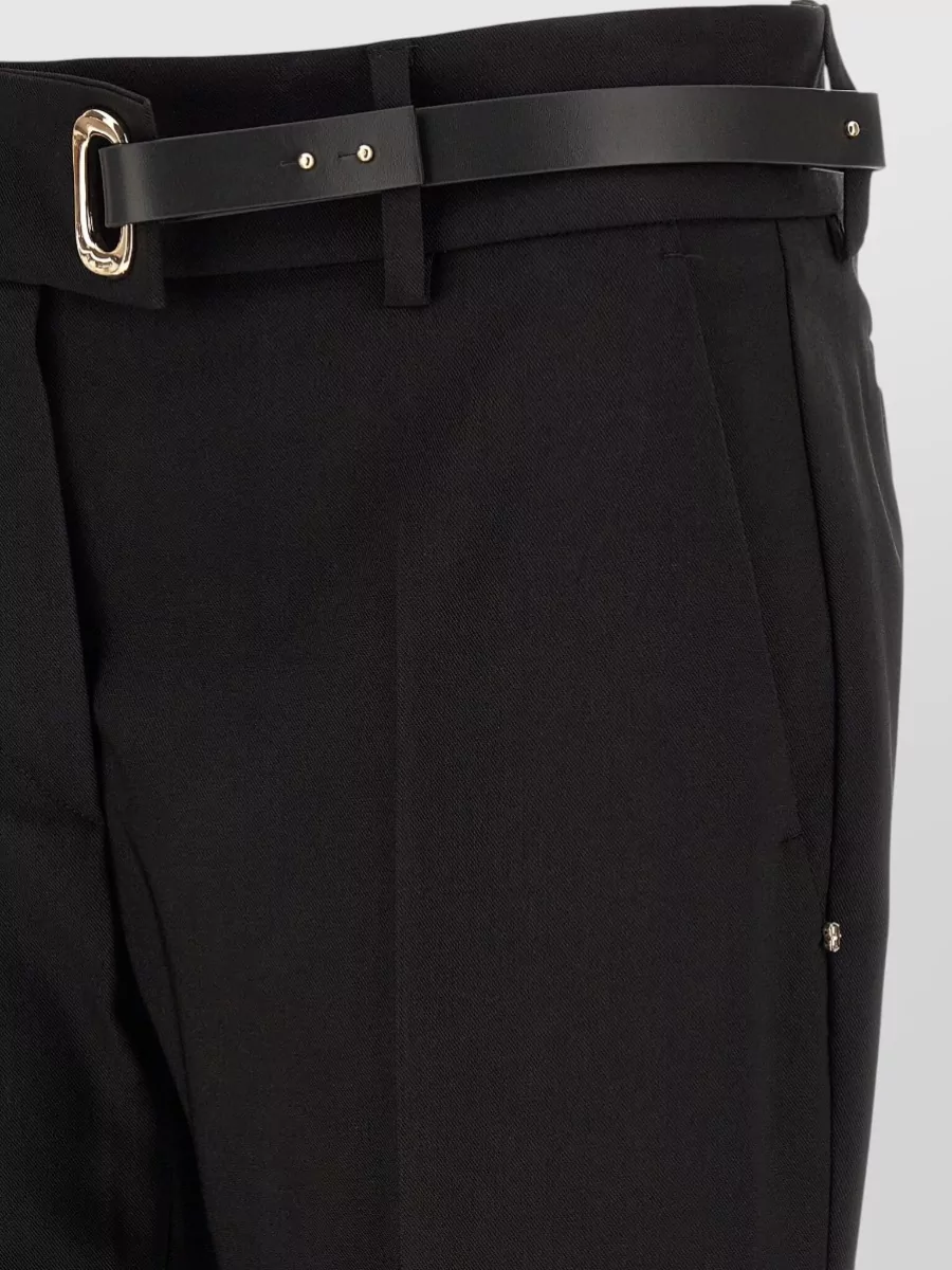 Sportmax High-Rise Cigarette Trousers