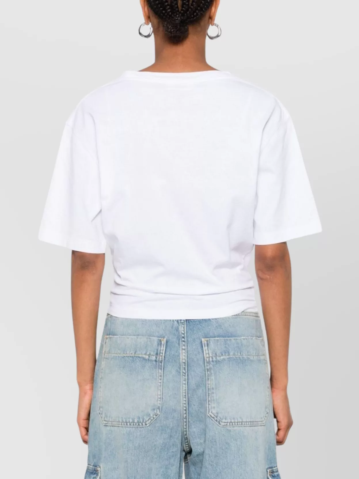 Dsquared2 Graphic Print Cotton Crew Neck T-Shirt