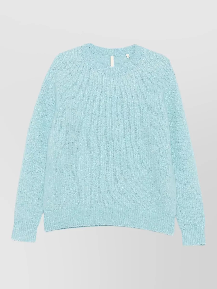 Sunflower yak ribbed crewneck jumper