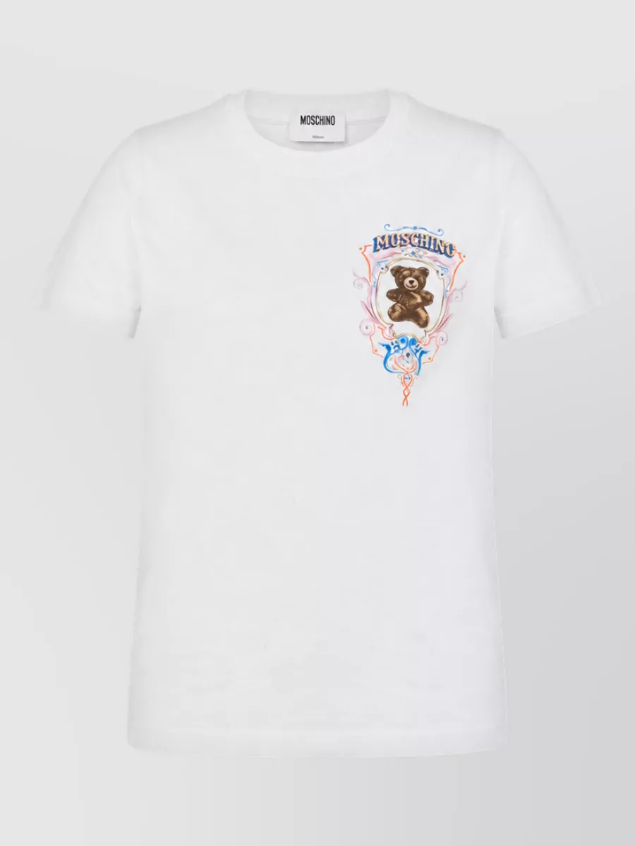 Moschino cotton long-sleeve t-shirt