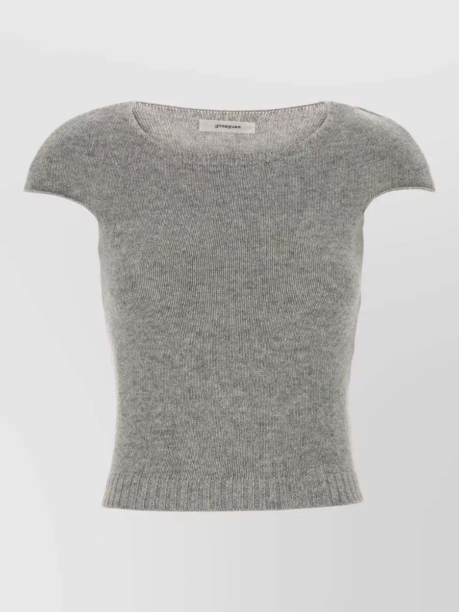 Gimaguas cashmere-blend ribbed knit top