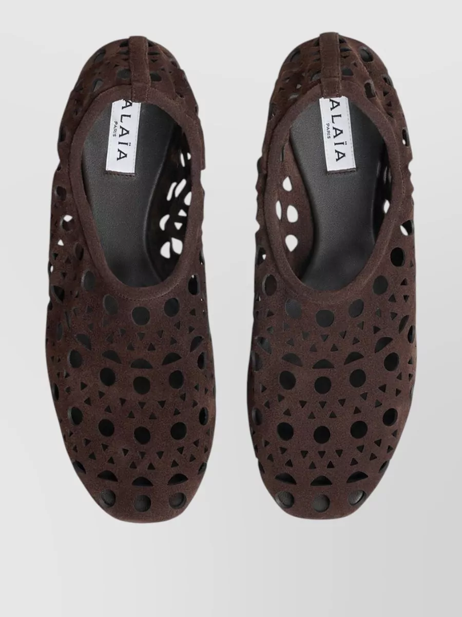 Alaïa Leather Mules