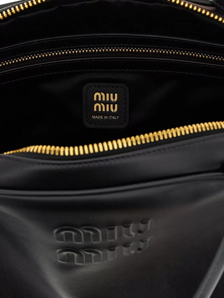 Miu Miu Beau Leather Shoulder Bag
