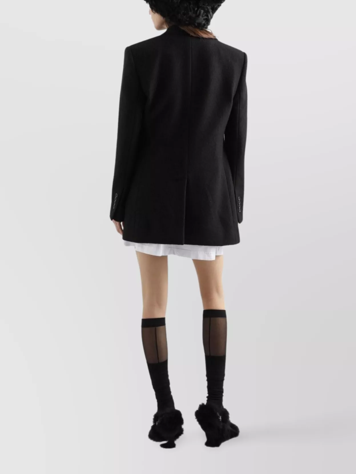Dolce&Gabbana Double-Breasted Jacket Structured Shoulders
