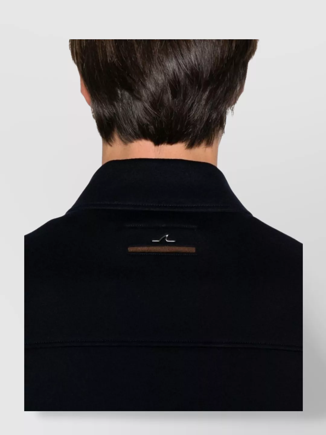 Paul & Shark Stylish Short Jacket Point Collar Side Pockets