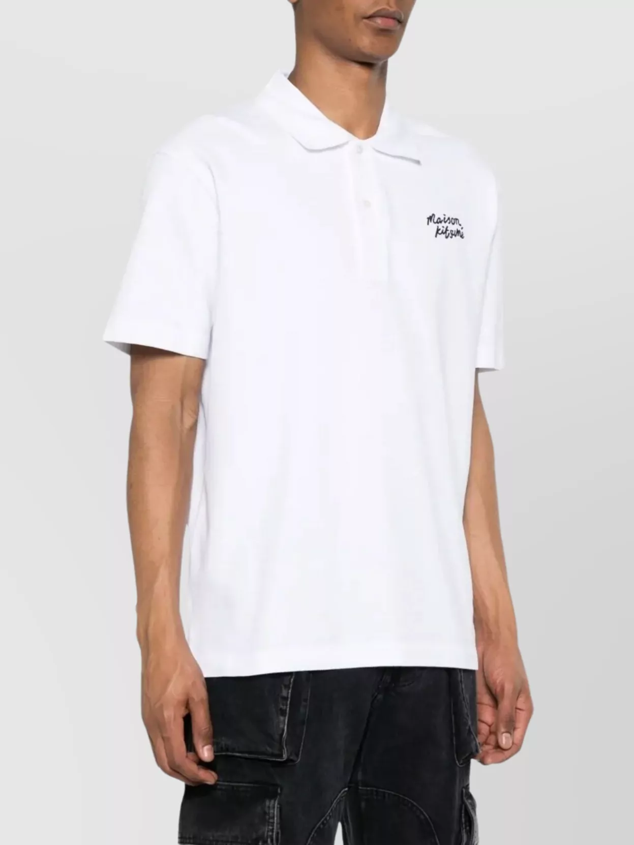 Maison Kitsuné Handwriting Comfort Polo Shirt
