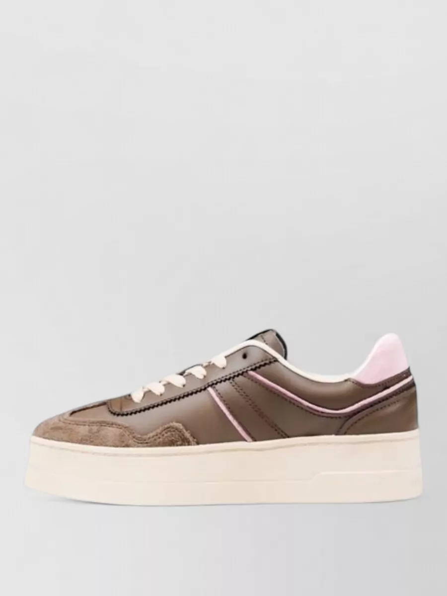 Tommy Hilfiger Artificial Leather Lace-Up Sneakers