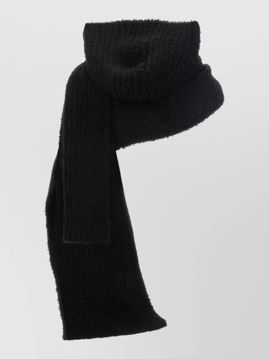 Mm6 Maison Margiela Bouclé Scarf