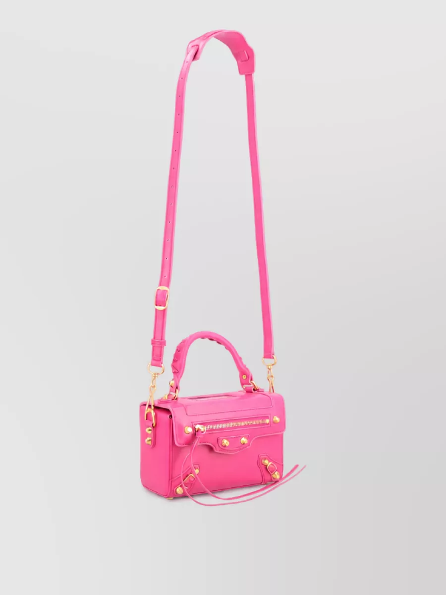 Balenciaga le city mini leather shoulder bag