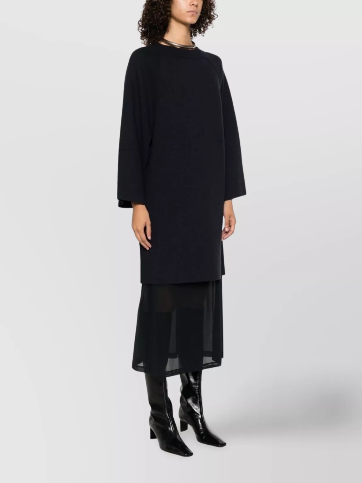 Max Mara Luisa Crew Neck Knit Dress