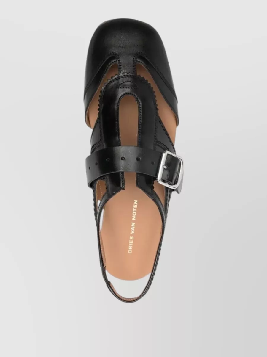 Dries Van Noten Leather Sandals