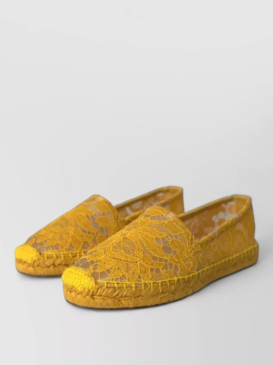Dolce&Gabbana Lace Espadrilles