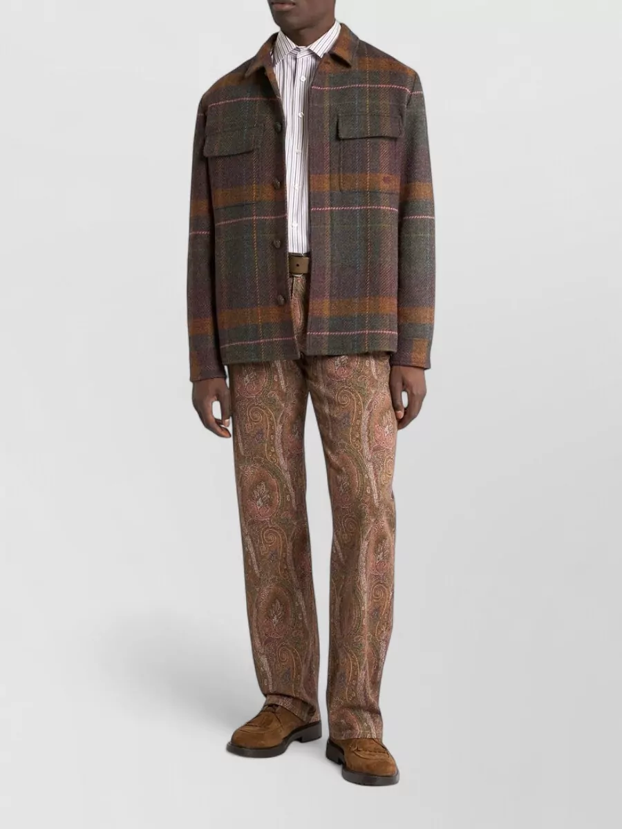 Etro Striped Cotton Shirt