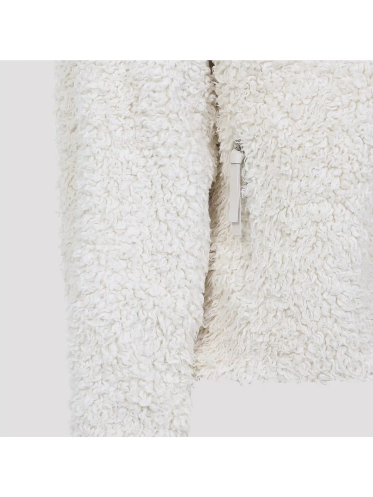Jil Sander Plus High Collar Long Sleeve Textured Jacket